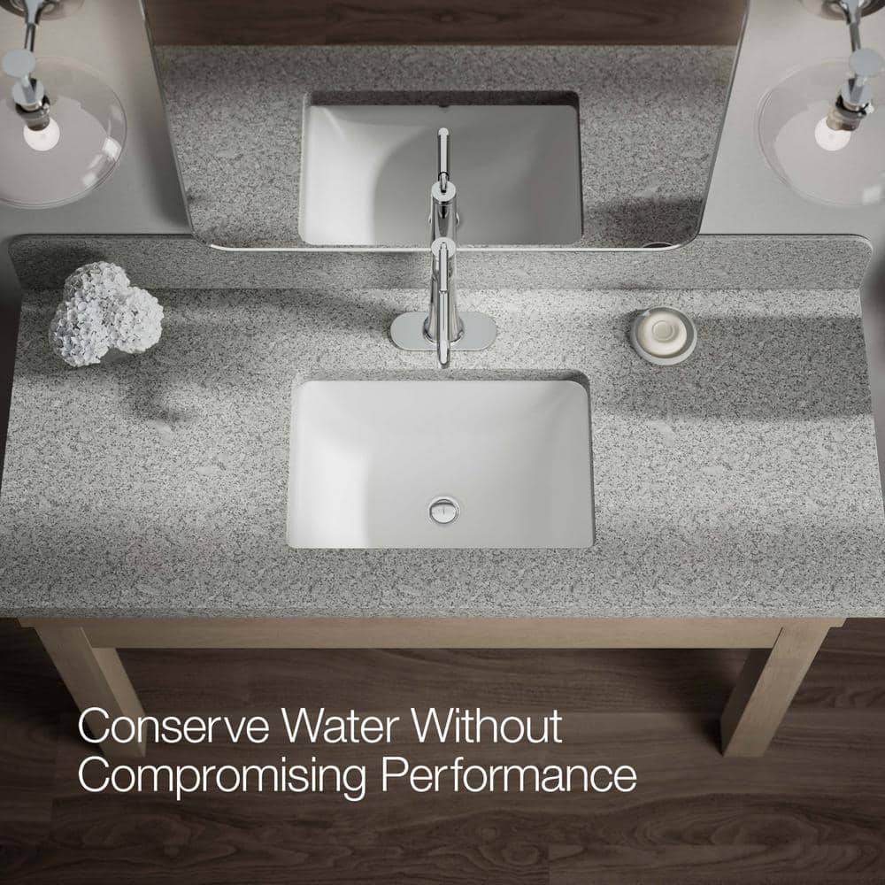 Polished Chrome Tall Single-Handle Bathroom Sink Faucet