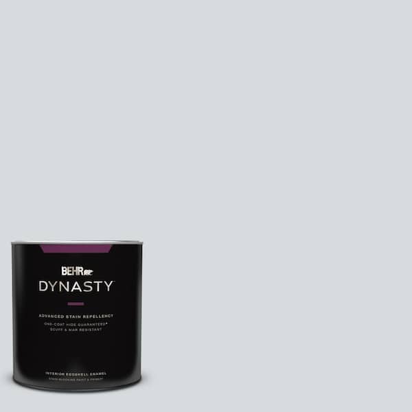 BEHR DYNASTY 1 qt. Home Decorators Collection #HDC-CT-16 Billowing Clouds Eggshell Enamel Interior Stain-Blocking Paint & Primer