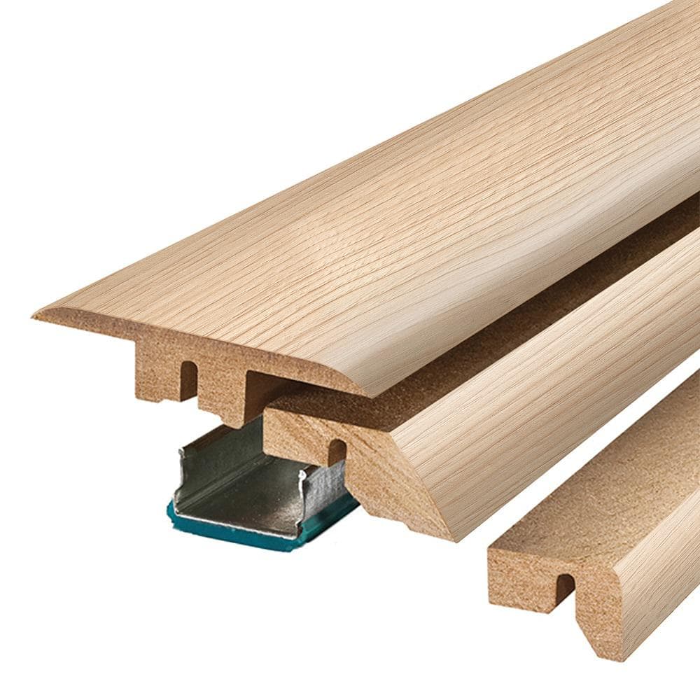 Horizon Cedar 0.75 in. T x 2.37 in. W x 78.7 in. L Textured Wood Look Laminate Moulding/Trim 4 in 1 Molding price history on PriceWatchPro