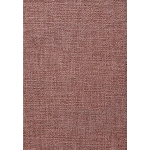 Maci 5 ft. 3 in. X 7 ft. 7 in. Rose/Blush Solid Indoor Area Rug