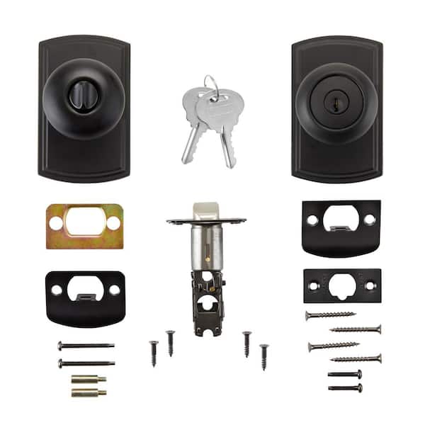 Italian Collection Santo Black Keyed Entry Door Knob Italian Collection Santo Black Keyed Entry Door Knob