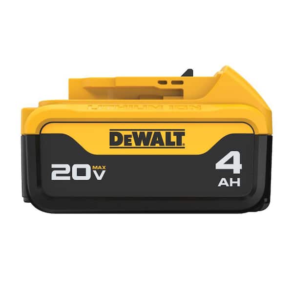 DEWALT - 20V MAX Lithium-Ion 2.0Ah Battery (2 -Pack) and 20V MAX Lithium-Ion 4.0Ah Battery (2 -Pack)