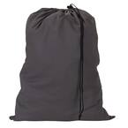 HOUSEHOLD ESSENTIALS Grey Cotton Laundry Bag 140-1 - The
