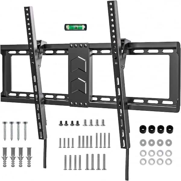 Low‑Profile Tilting TV Wall Mount, Fits 37‑82 Inch TVs
