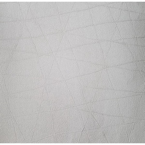 Falkirk Ophia Random Lines Silver Grey Vinyl Peelable Roll (Covers 57 sq. ft.)