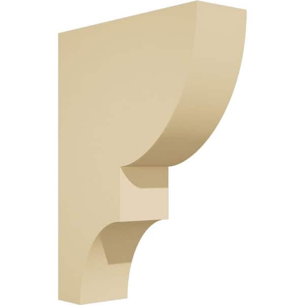 Ekena Millwork Ridgewood 3 1/2 in. x 16 in. x 12 in. Polyurethane Corbel