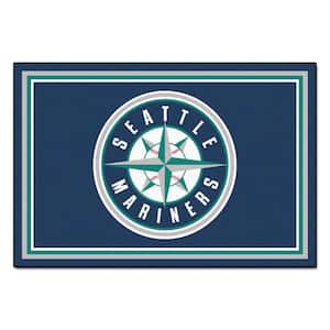 Seattle Mariners 5 ft. x 8 ft. Area Rug