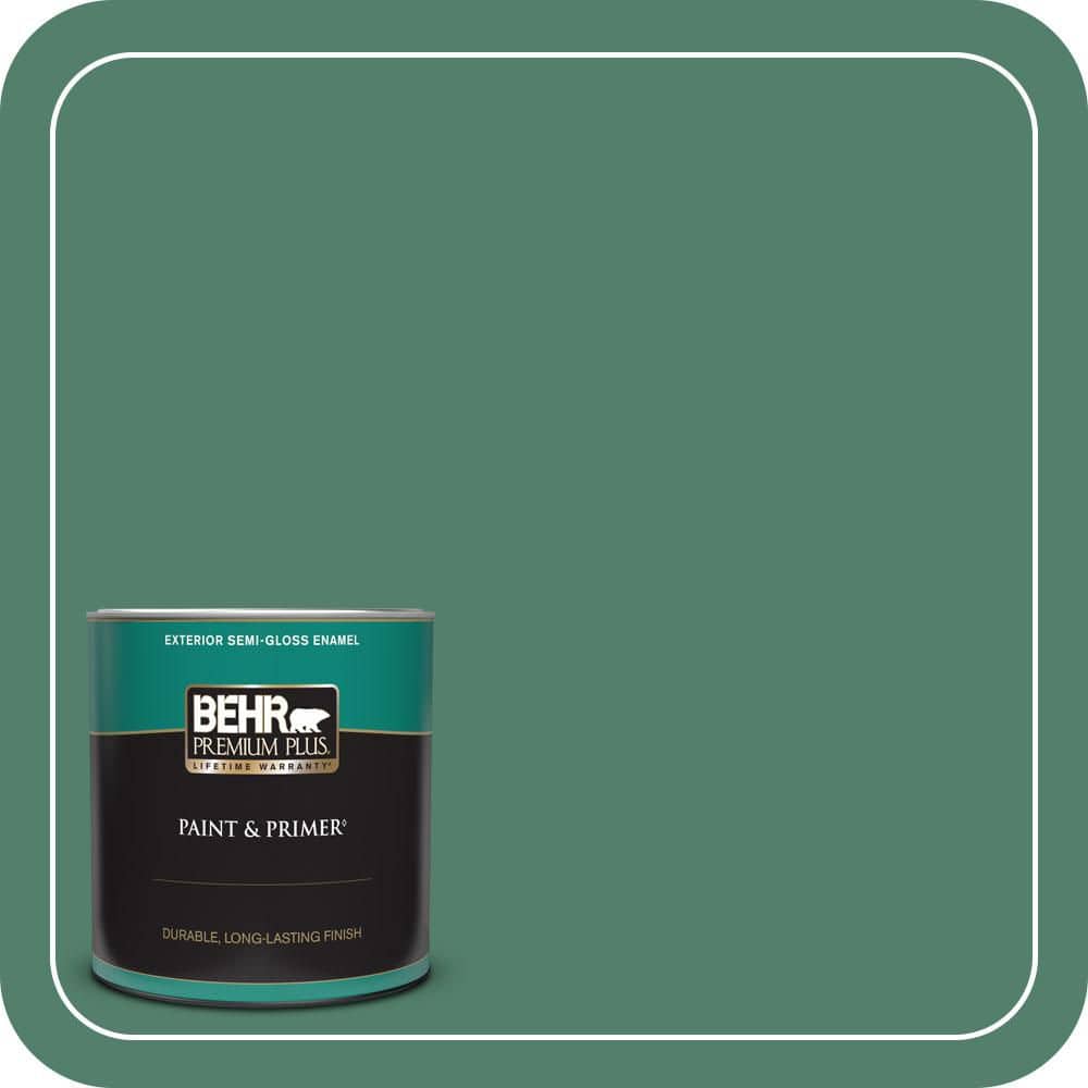 1 qt. #M430-6 Park Bench Semi-Gloss Enamel Exterior Paint & Primer price history on PriceWatchPro