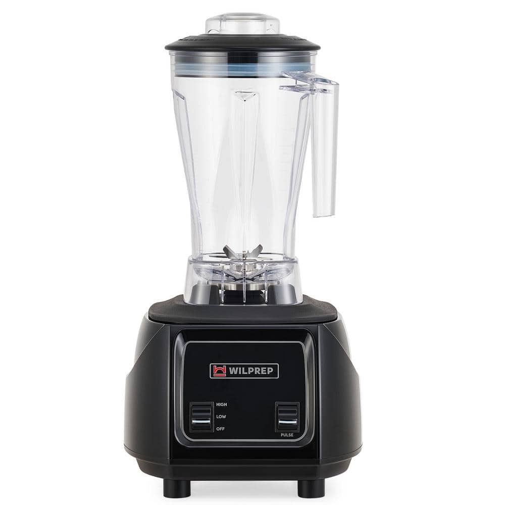 Commercial Smoothie Blenders 2 L / 64 oz. 1800-Watt 2-Speed Countertop Silent Blender, Black