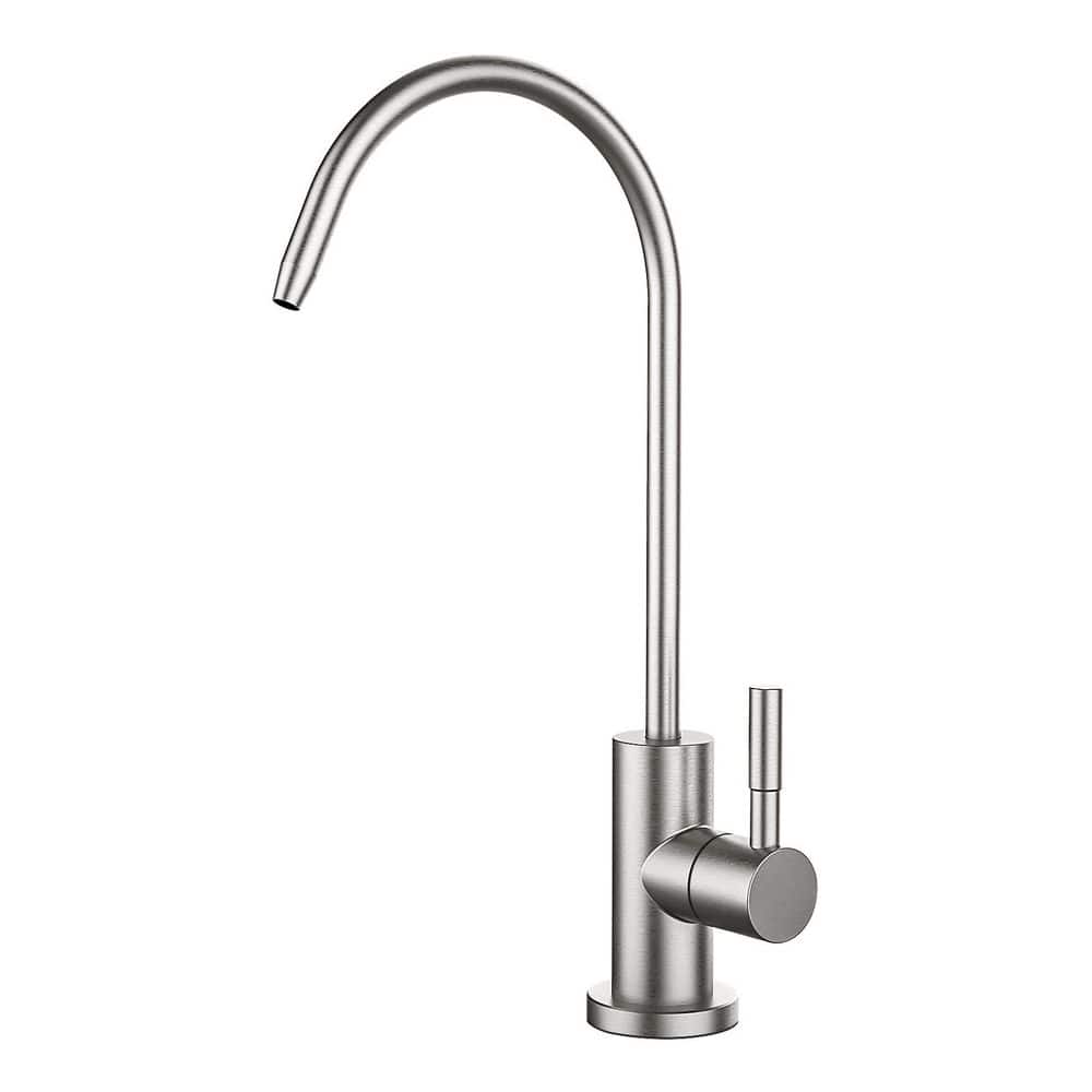 Single Handle Deck Mount Standard Kitchen Faucet Water Filter Faucet Drinking Water Faucets in Brushed Nickel price history on PriceWatchPro