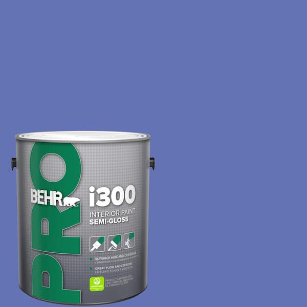 BEHR PRO 1 gal. #P540-6 Wild Pansy Semi-Gloss Interior Paint