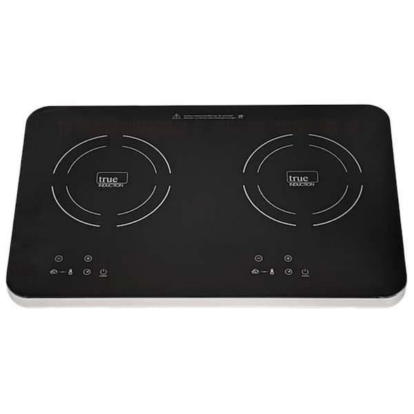 True Induction TI-2C 23in. Dual Burner Ceramic-Glass Portable