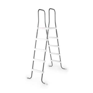 Steel Frame Pool Ladder for 52 in. Wall Height Above Ground Swimming Pool