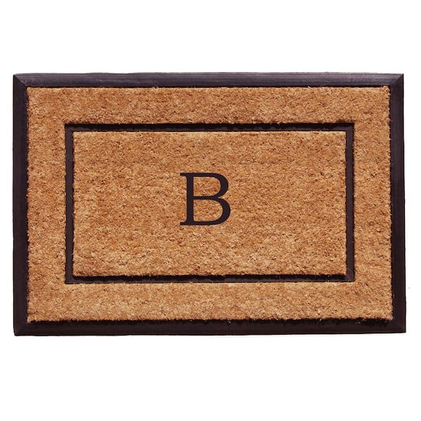 Calloway Mills The General 24 in. x 36 in. Monogram B Door Mat