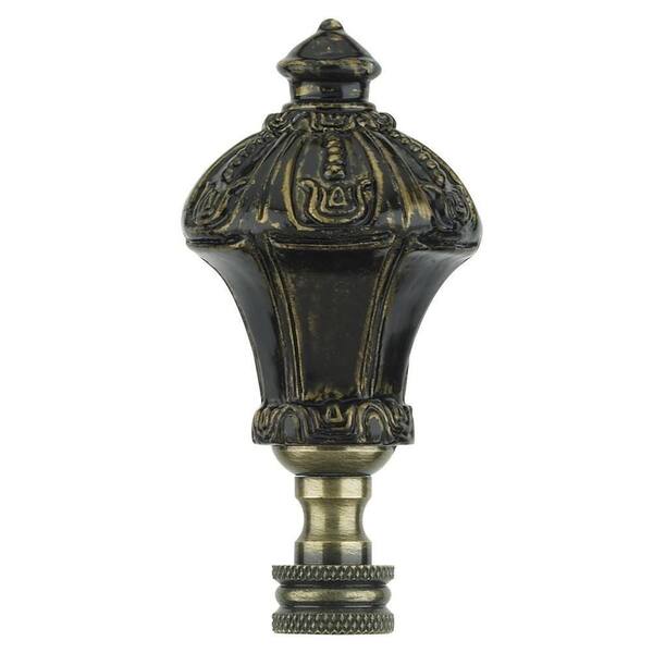 Westinghouse 2-7/8 in. Ornate Aged Iron Lantern Finial