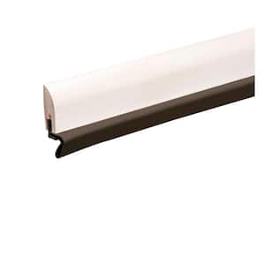 2 in. x 17 ft. Brown Primed Wood and Brown Thermo Plastic Door Set