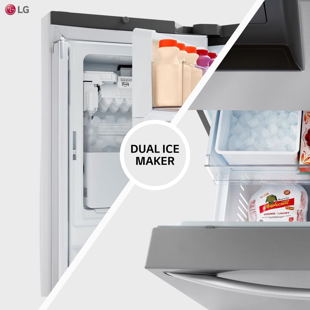 LG 26 Cu. Ft. Stainless Steel Smart French Door Refrigerator