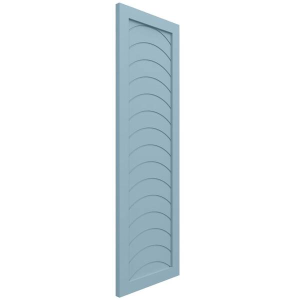 Ekena Millwork EnduraCore Kyoto Modern Style 18-in W x 76-in H
