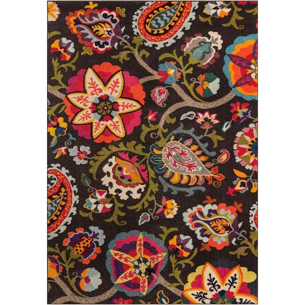 Estrella Tuscany Brown 7' 0 x 10' 0 Area Rug