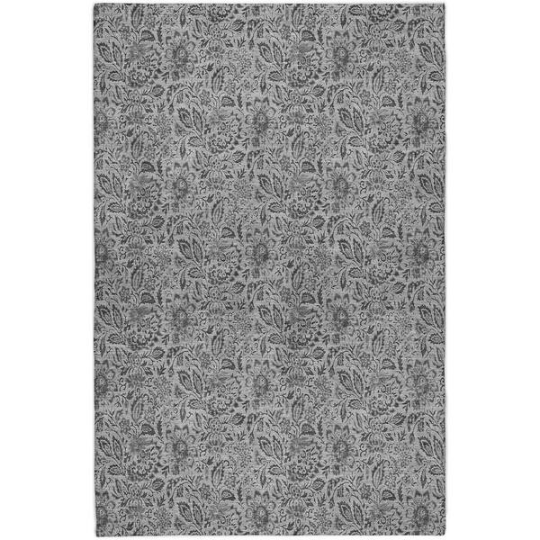 Dream Shag Premium Machine Washable Abstract ADS660 Gray 10 ft. x 14 ft. Area Rug