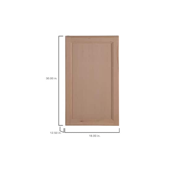 Hampton Assembled 30x36x12 in. Wall Cabinet in Unfinished Beech Hampton Assembled 30x36x12 in. Wall Cabinet in Unfinished Beech