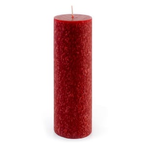 3 in. x 9 in. Timberline Garnet Pillar Candle