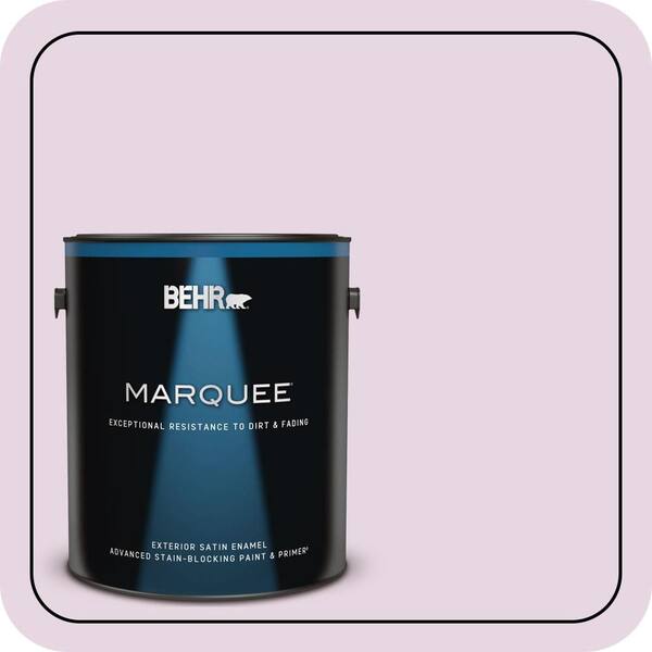 BEHR MARQUEE 1 gal. #CE-03 Unfading Dusk Satin Enamel Exterior Paint & Primer