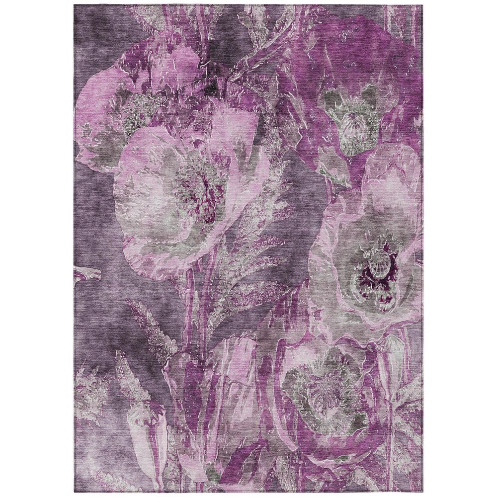 Chantille Machine Washable Indoor/Outdoor Abstract ACN2798 Purple 9 ft. x 12 ft. Area Rug price history on PriceWatchPro