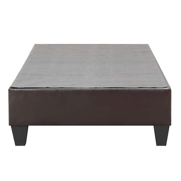 Unbranded Abby Brown Twin Platform Bed