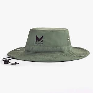Mission Unisex 1 Size Fits Most Bronze Green Cooling Bucket Hat 5445 - The  Home Depot
