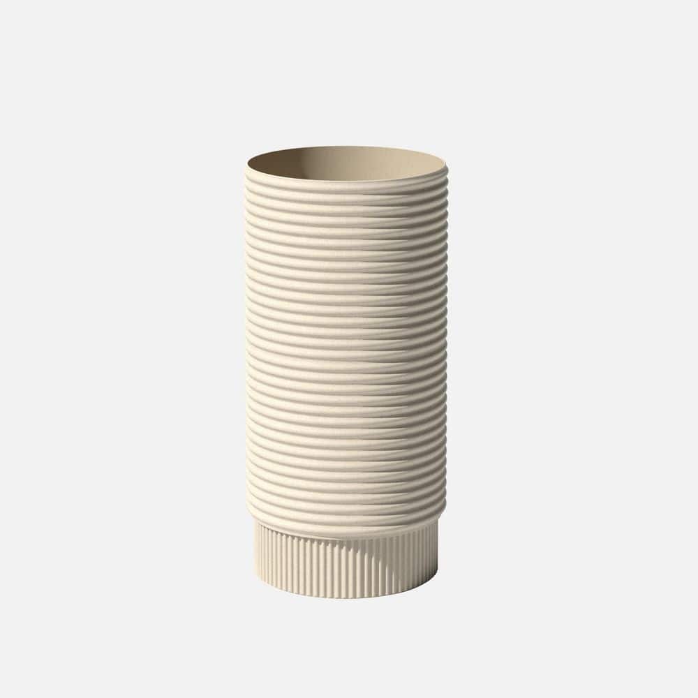 Mod 28.75 in. Round Sand Tall Plastic Planter price history on PriceWatchPro