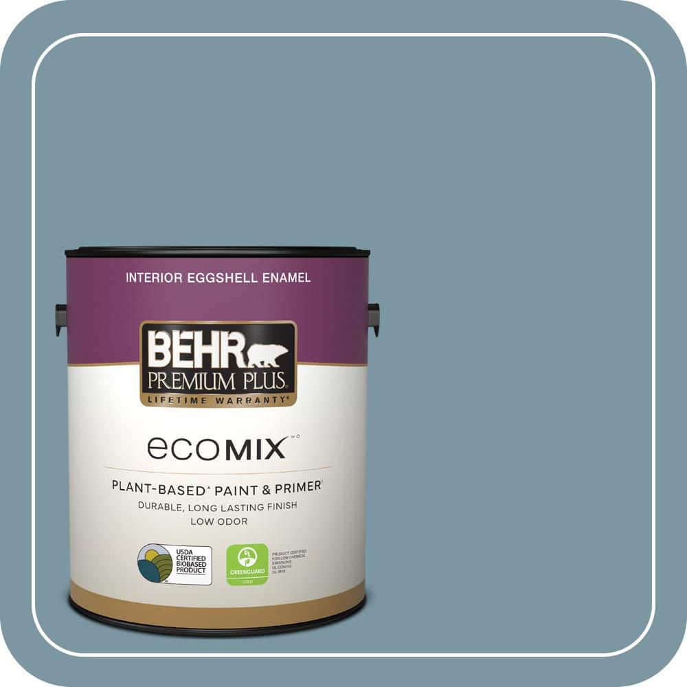 1 gal. #530F-5 Waterscape Eggshell Enamel EcoMix Plant-Based Interior Paint & Primer price history on PriceWatchPro