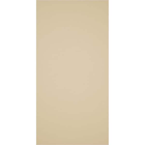 Ekena Millwork 3-1/2-in W x 7-in H x 1-in P Standard Foster Plinth Block with Square Edge (4-Pack)