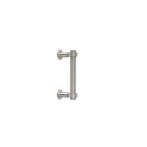 Contemporary 6 in. Back to Back Shower Door Pull in Polished Nickel