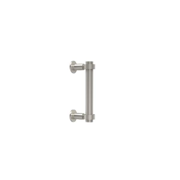Allied Brass Contemporary 6 in. Back to Back Shower Door Pull in Polished Nickel