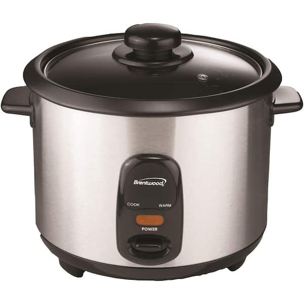 Brentwood 5 Cup Rice Cooker/Non-Stick with Steamer