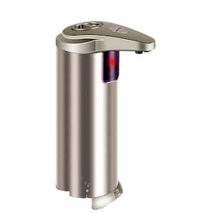 Automatic Kitchen Hand Soap Waterproof Dispenser Freestanding for Hand Sanitizer/Soap/Dish Soap/Lotion in Silver