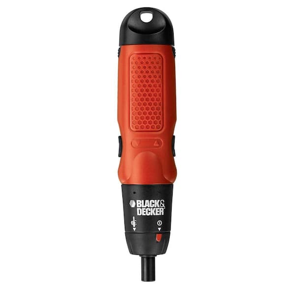 BLACK+DECKER 6V Alkaline Cordless Powered Screwdriver with (4) AA Batteries  AS6NG - The Home Depot