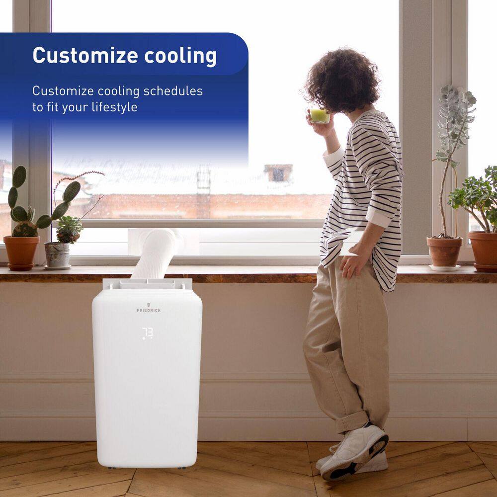 Friedrich 13000 BTU White Portable Air Conditioner with WiFi Control