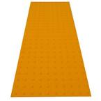 RampUp 24 in. x 5 ft. Federal Yellow ADA Warning Detectable Tile