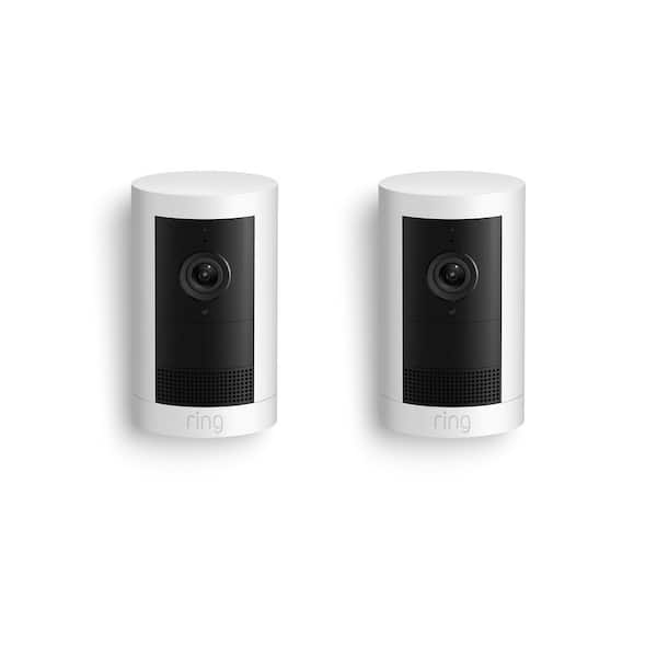 Outdoor Cam Plus Battery Security Camera - Wide-Angle 2K Video, Ring Vision, Low-Light Sight Color Night Vision (2-Pack)