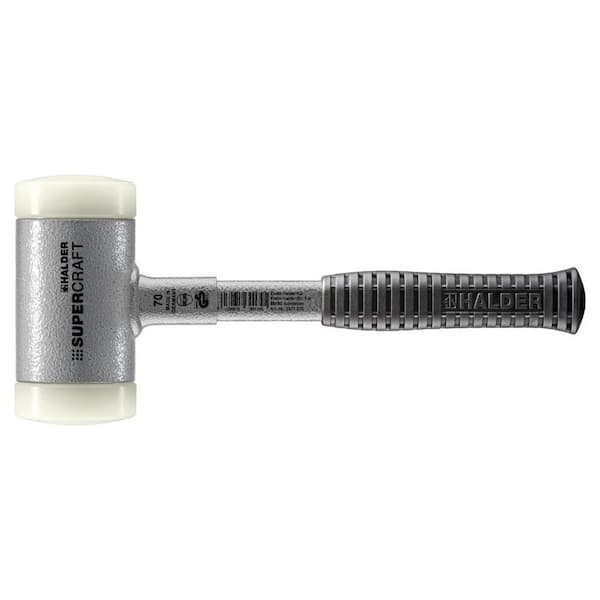 Supercraft 70 Dead Blow 5 lbs. Nylon Hammer with 13.19 in. Metal Handle Rubber Grip