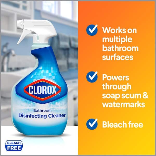 30 oz. Bleach Free Disinfecting Bathroom Cleaner Spray