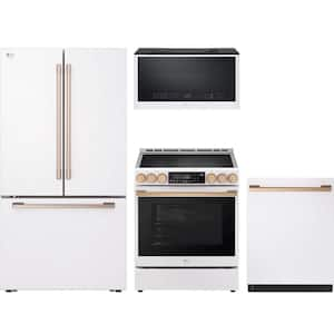 Essence White Package with Smart Counter-Depth MAX Refrigerator and 1-Hour Wash and Dry Top Control Dishwasher