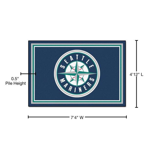 Seattle Mariners 5'x8' Rug