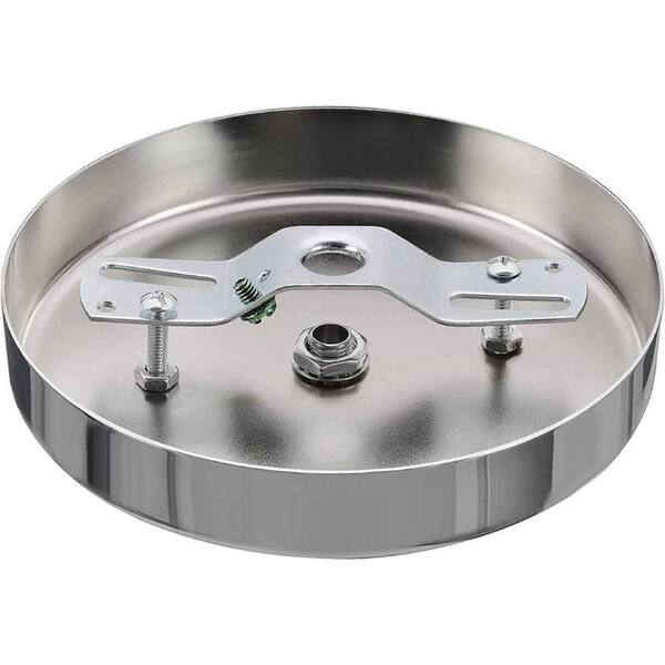 5-1/8 in. Dia with loop and 7/16 in. Center Hole, Chrome Finish