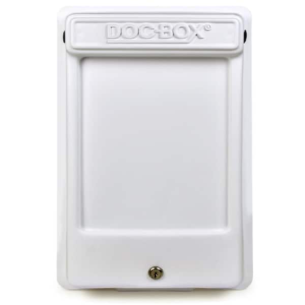 DOC-BOX 11.5 in. x 18.5 in. x 4 in. Outdoor/Indoor Smaller Posting Permit Box Unit with Lock