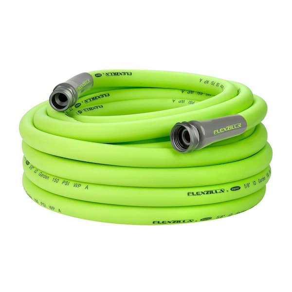 Flexzilla 5/8 in. x 50 ft. ZillaGreen Garden Hose with 3/4 in. GHT Fittings