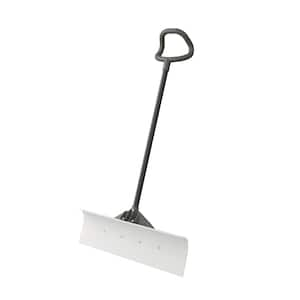 52 in. Steel Handle Steel Snow Shovel