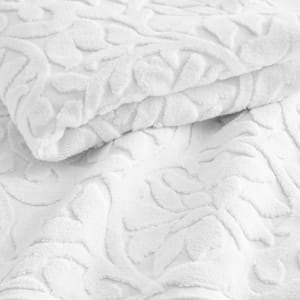 Turkish Cotton Sculpted Bath Sheet Singles